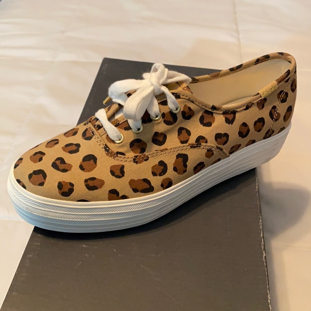 Keds cheetah print shoes